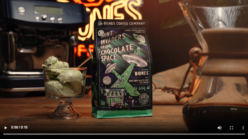 Amazon.com : Bones Coffee Company Mint Invaders, Mint Chocolate